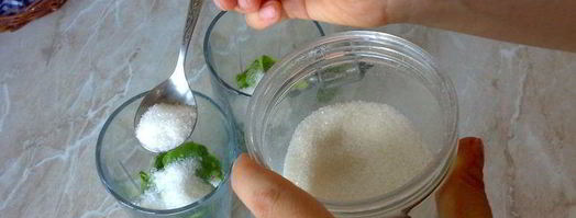 мохито полезный с березовым соком. Шаг 3