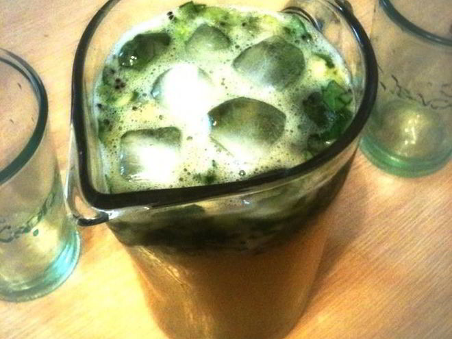 Рецепт мохито с киви и базиликом