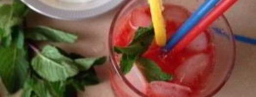 мохито с клубникой. Шаг 10