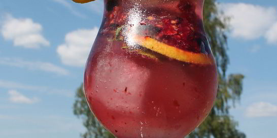 Мохито со смородиной и мятой