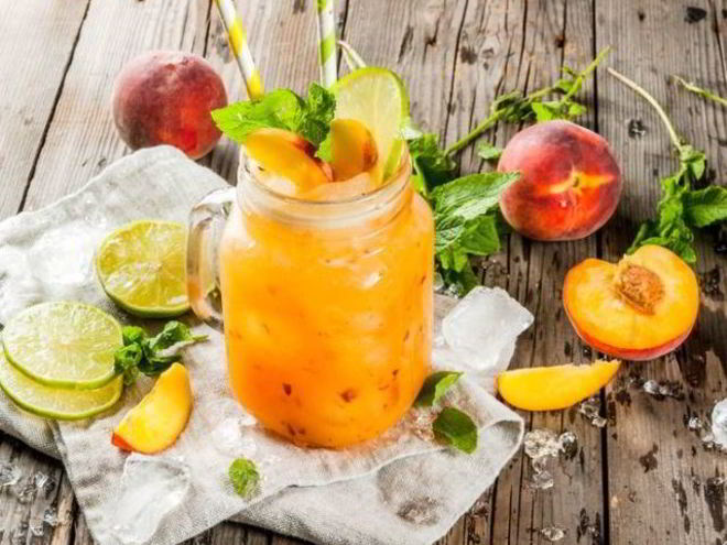 Рецепт персикового мохито