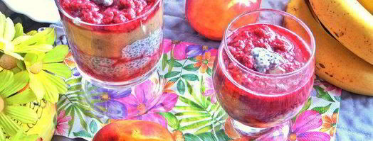 коктейль-десерт на основе молока и фруктов. Шаг 15