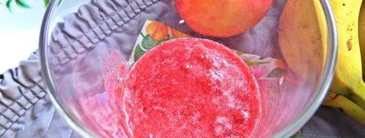 коктейль-десерт на основе молока и фруктов. Шаг 10