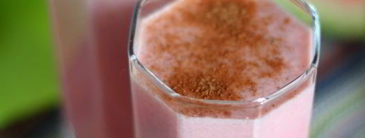 коктейль из арбуза и молока. Шаг 13