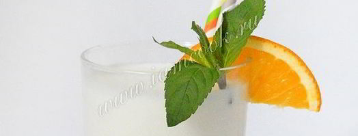 коктейль из молока с ананасовым соком. Шаг 9