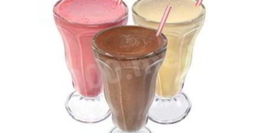 Молочно-клубничный коктейль