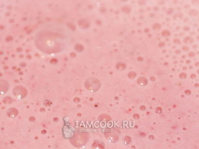 Рецепт молочного клубничного коктейля