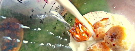 молочный коктейль арахисовый. Шаг 7