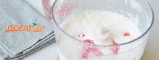 молочный коктейль мозайка. Шаг 4