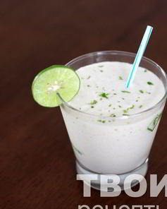Молочный коктейль на кокосовом молоке