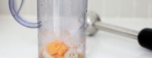 молочный коктейль на кокосовом молоке. Шаг 3