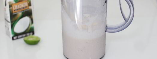 молочный коктейль на кокосовом молоке. Шаг 5