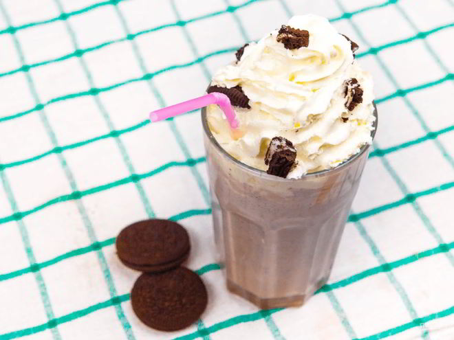 Рецепт молочного коктейля oreo