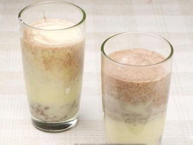 Рецепт молочного коктейля с бананом и шоколадом