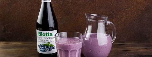 молочный коктейль с черничным нектаром. Шаг 6