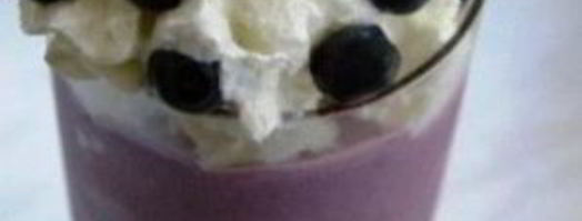 молочный коктейль с черникой. Шаг 5