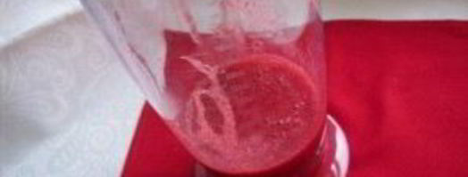 молочный коктейль с клубникой. Шаг 3