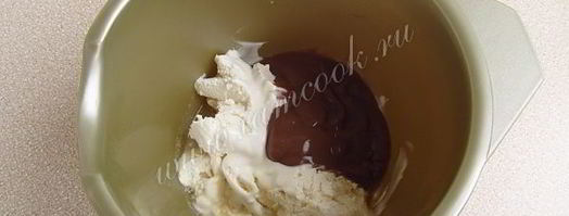 молочный коктейль с коньяком и шоколадным пудингом. Шаг 5