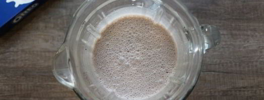 молочный коктейль с печеньем орео. Шаг 4