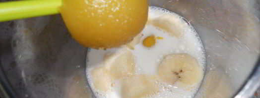 молочный коктейль с перепелиными яйцами. Шаг 4