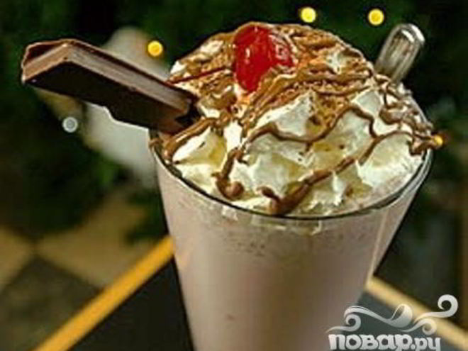 Рецепт молочного коктейля с шоколадом и мятой