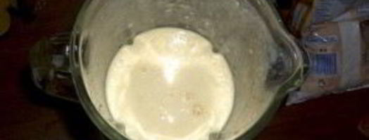 молочный коктейль с шоколадом и мятой. Шаг 4