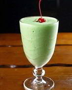 Молочный коктейль с яблоком