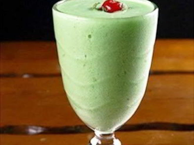 Рецепт молочного коктейля с яблоком