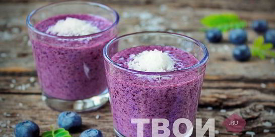 Молочный коктейль в блендере