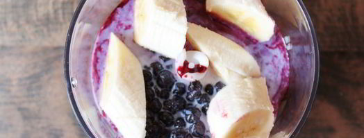 молочный коктейль в блендере. Шаг 5