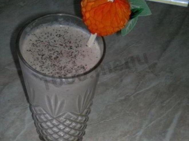 Рецепт шоколадного молочного коктейля с бананом