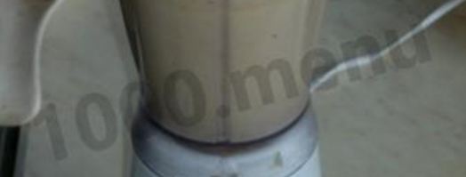 шоколадный молочный коктейль с бананом. Шаг 6