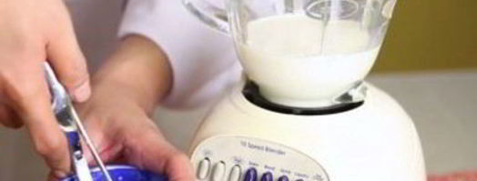 ванильный молочный коктейль. Шаг 3