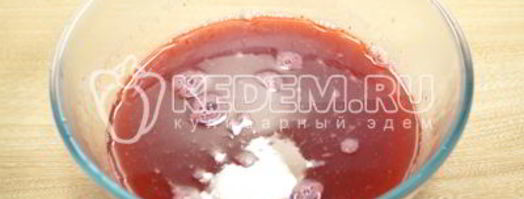 домашний морс из брусники. Шаг 6