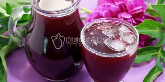 Домашний морс из замороженных ягод