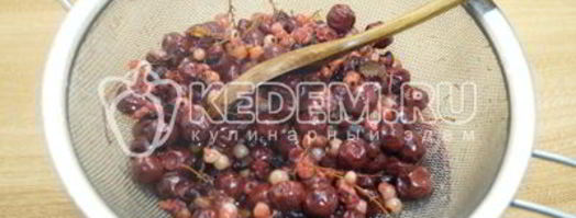 домашний морс из замороженных ягод. Шаг 5