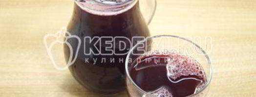 домашний морс из замороженных ягод. Шаг 7