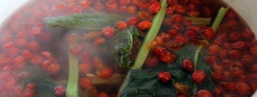 калиновый морс с мятой. Шаг 4