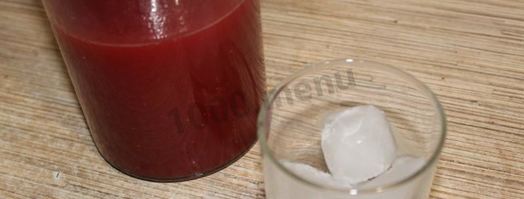 клубничный морс из клубники. Шаг 15