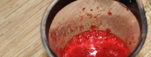 клубничный морс из клубники. Шаг 5