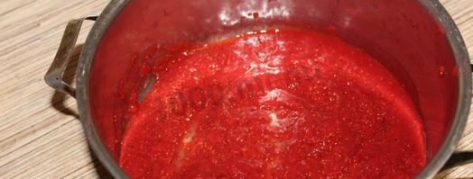 клубничный морс из клубники. Шаг 7