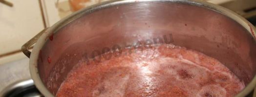 клубничный морс из клубники. Шаг 10