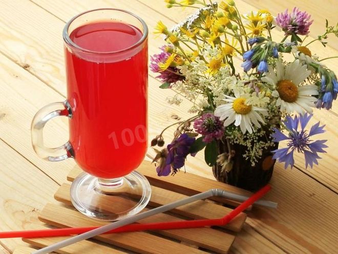 Рецепт клюквенно брусничный морс