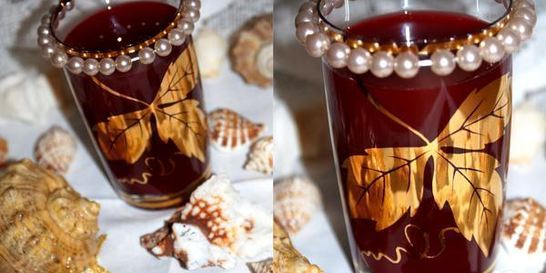 Клюквенно-мандариновый морс