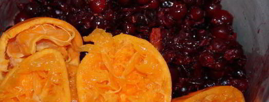 клюквенно-мандариновый морс. Шаг 3