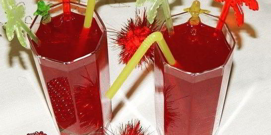 Клюквенно-яблочный морс