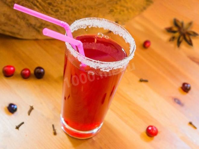 Рецепт клюквенного морса из свежих ягод