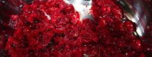 клюквенный морс из замороженных ягод. Шаг 3