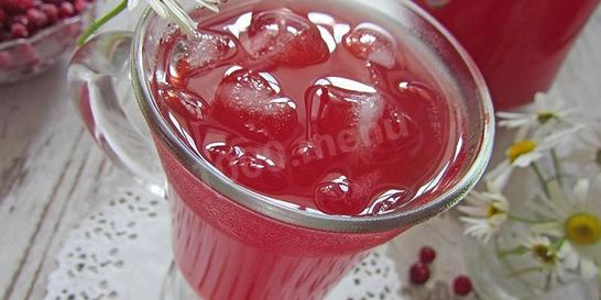 Клюквенный морс в мультиварке