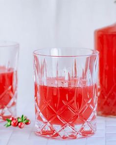 Морс из брусники без варки